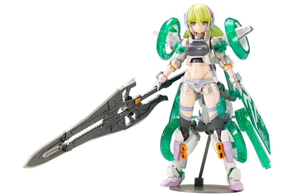 Frame Arms Girl Plastični model Kit Wilber Nine Beryl Armor Custom 16 cm
