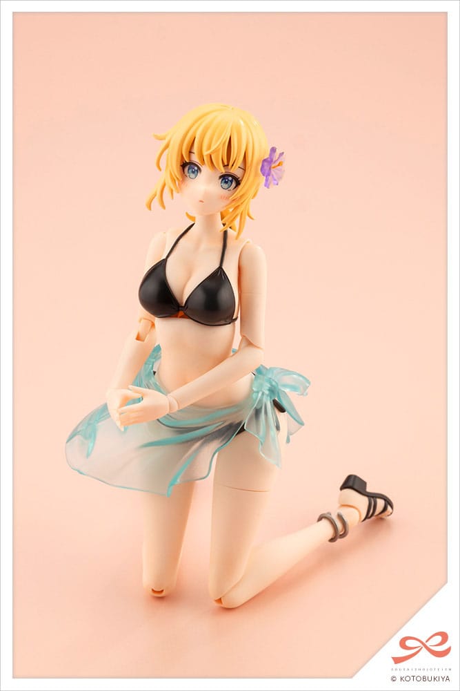 Sousai Shojo Teien Plastik Model Kiti 1/10 Ritsuka Saeki (Yüzme Stili) Saç Düzenleme Ver. 16 cm