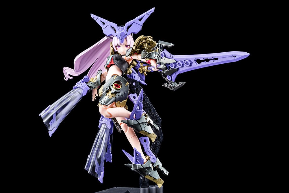 Megami -enhet Plastmodellpaket 1/1 Buster Doll Paladin Darkness Claw 17 cm