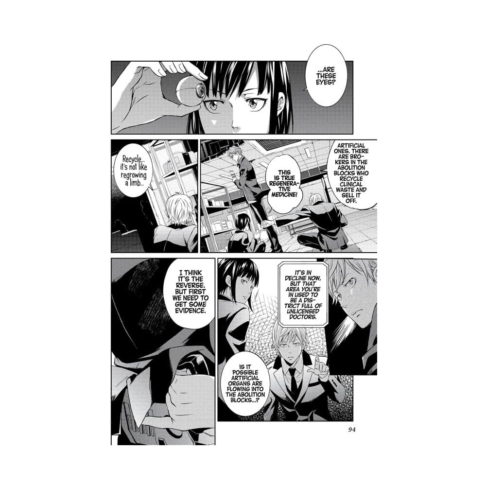 Psycho-pass: Inspektør Shinya Kogami Manga bind 2