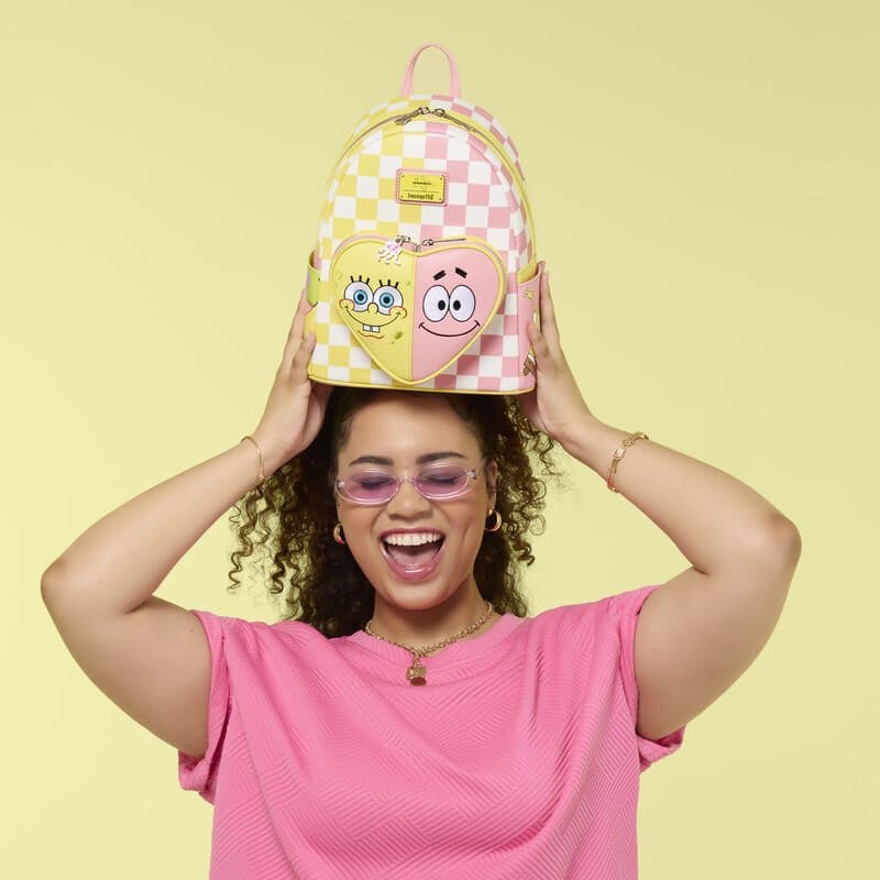 Nickelodeon di Loungefly Crossbody Spongebob Squarepants e Patrick Star