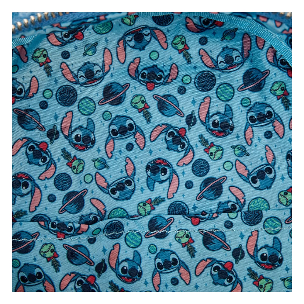 Disney di Loungefly Backpack Stitch Plush Pocket