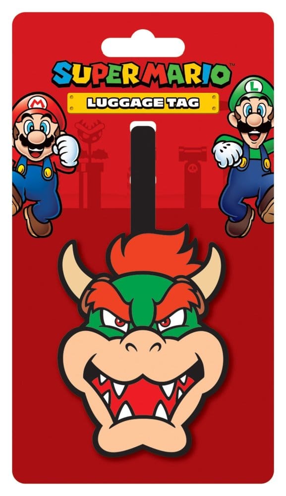 Super Mario Bagagemærke (Bowser)