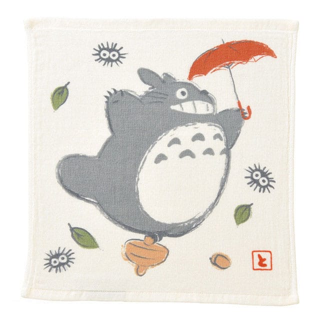Min granne Totoro Imabari Minihandduk Totoro Paraply Stort 34 x 36 cm