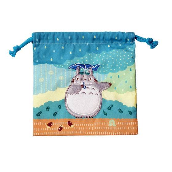 Min granne Totoro Tvättförvaringsväska Totoro under regnet 20 x 19 cm