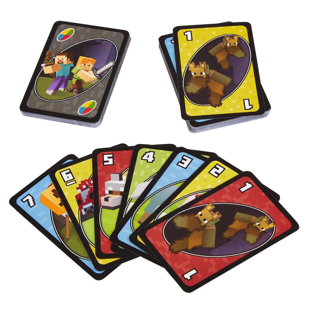 Minecraft Uno -kortspil