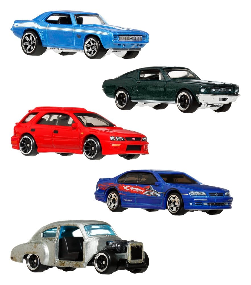 Fast & Furious Hot Wheels Silver Series Die-Cast Vehicles 1/64 979M Tokyo Drift Sortiment (24)