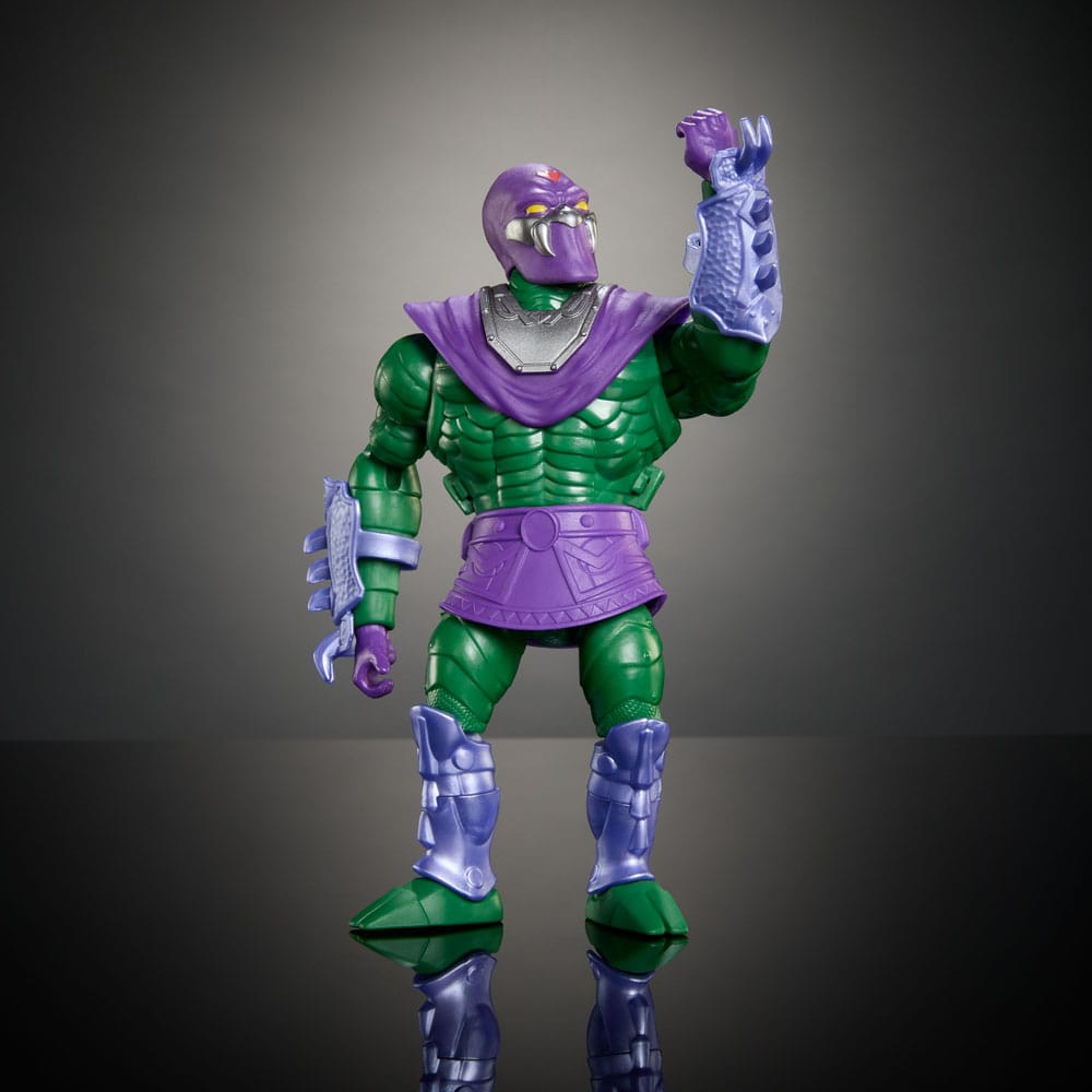 Motu X TMNT: Turtles of Grayskull Deluxe Action Figure King Hiss 14 cm