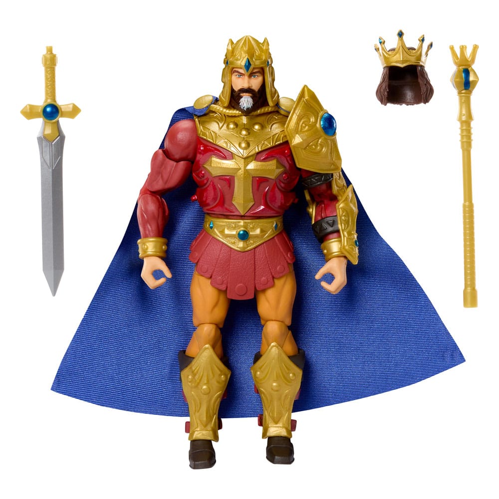 Evrenin Ustaları: Yeni Eternia Masterverse Action figürü Kral Randor 18 cm