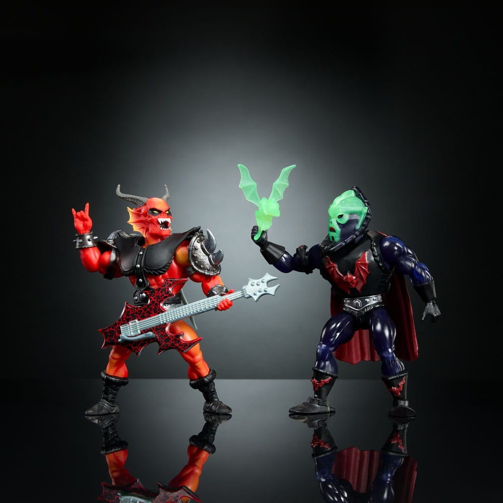 Masters of the Universe x Stranger Things Origins Aksiyon Figürü 2'li Paket Hordak ve Cehennem Ateşi Adamı 14 cm