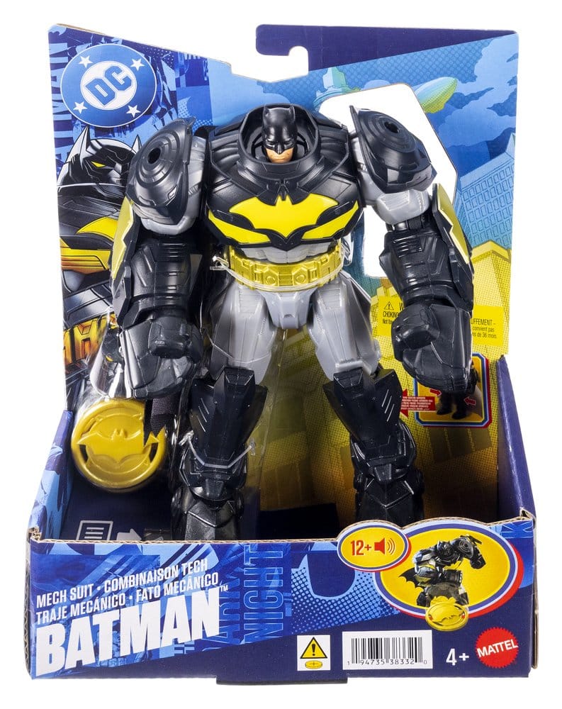 DC Premier Actionfigur mit Sound & Light Mecha Suit Batman 18 cm