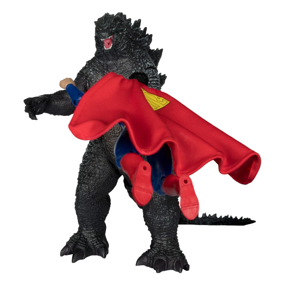 DC Justice League Monsterverse DC Multiverse Action Figures 2-Pack Superman vs. Godzilla 30 cm