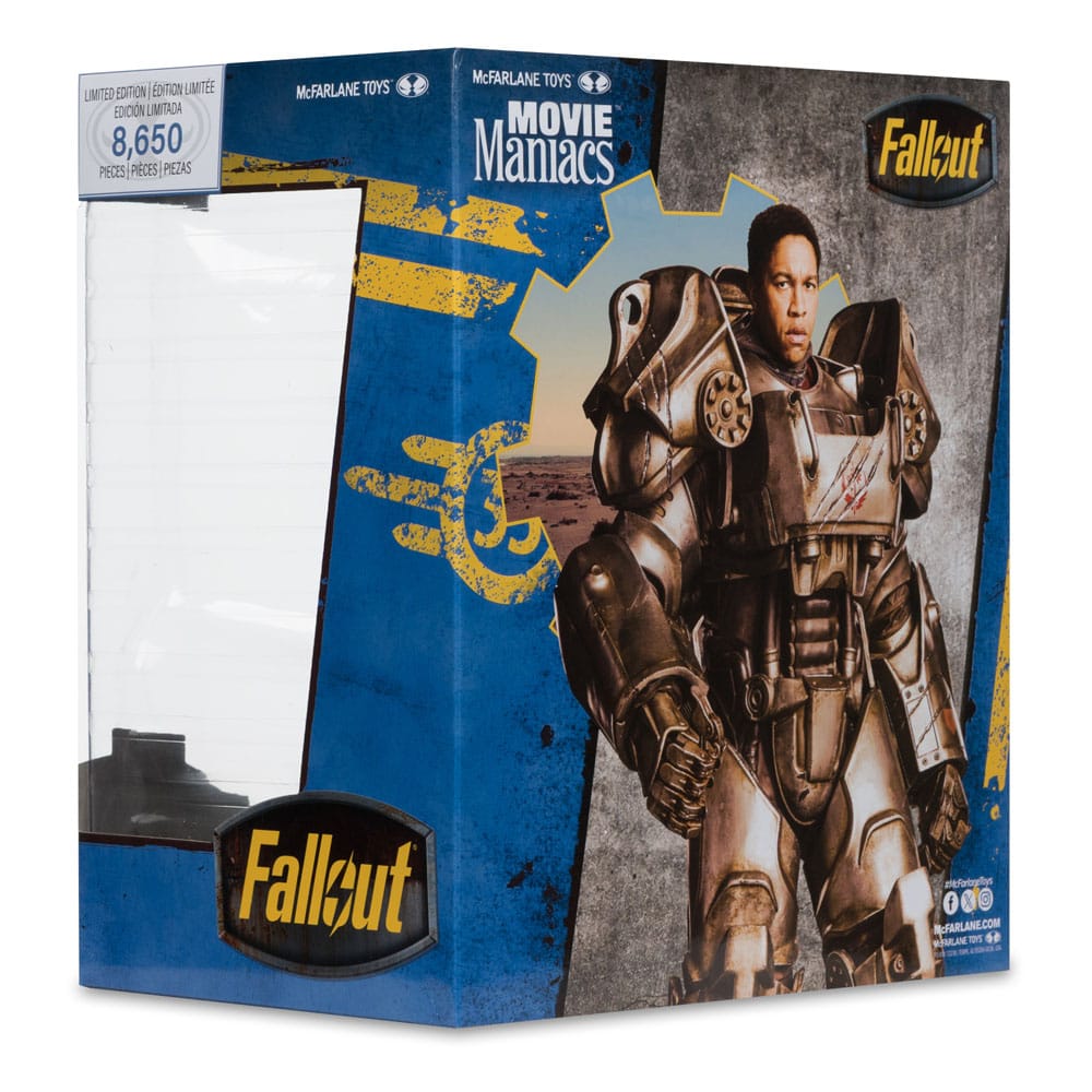 Fallout Movie Maniacs Action Figure Maximus (Stagione 2) 17 cm