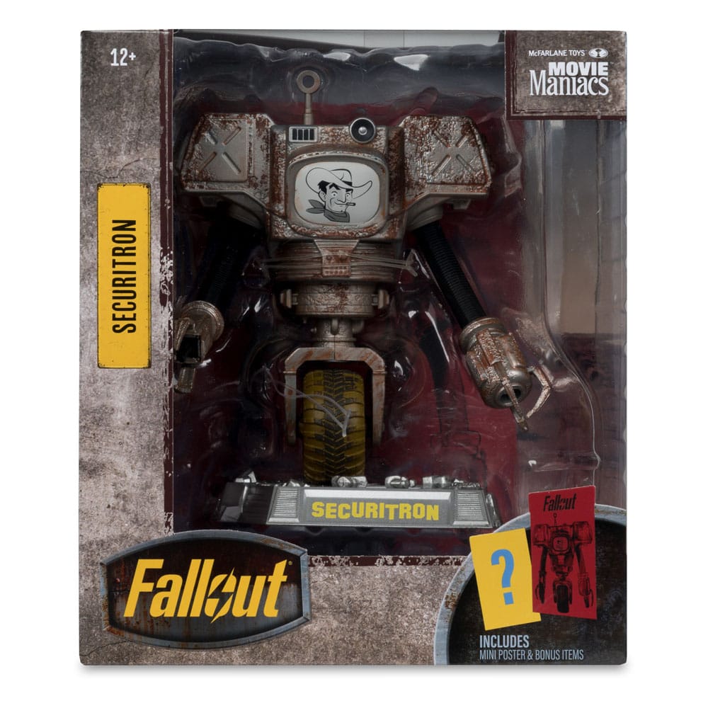 Fallout Movie Maniacs Action Figur Securitron (sæson 2) 15 cm