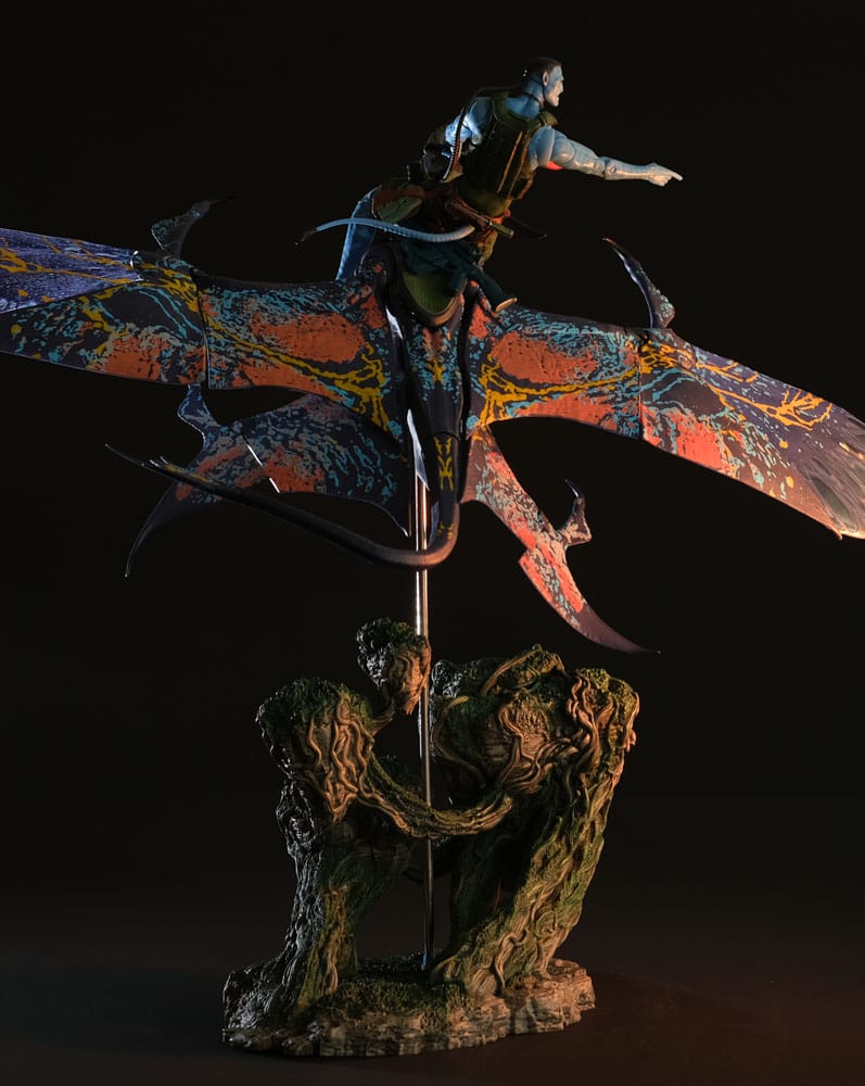 Avatar: The Way of Water Actionfigur Recom Quaritch & RDA Banshee (Gold Label)