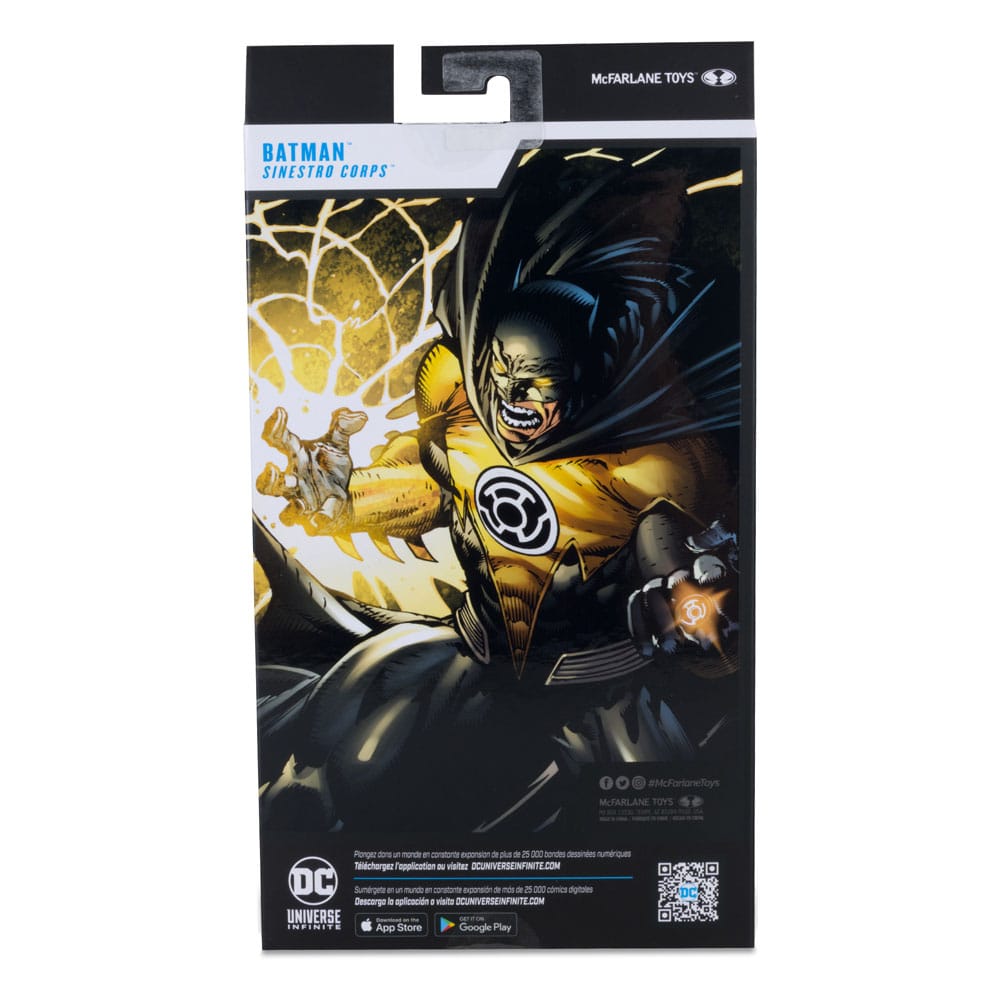 Figurine DC Multiverse Action Batman (Sinestro Corps)(Gold Label) 18 cm