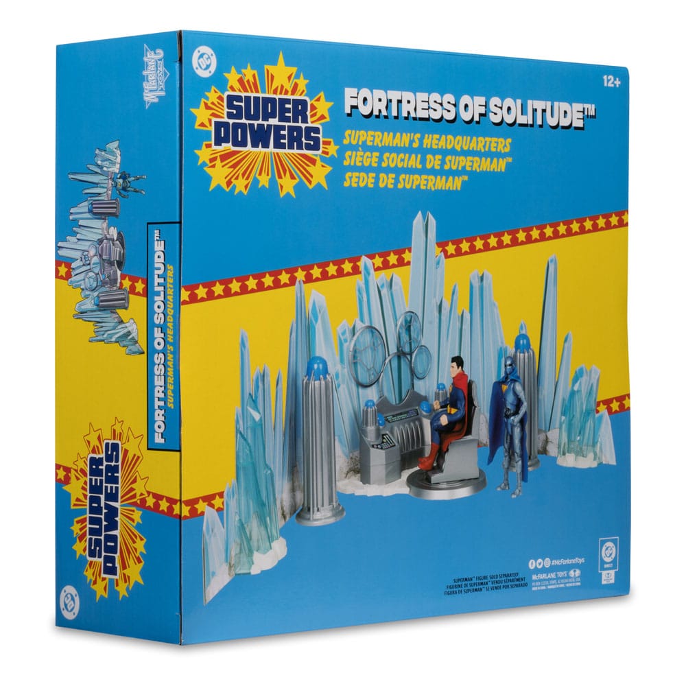 Superman (2025) DC Direct Playset Fortress of Solitude met Superman Robot