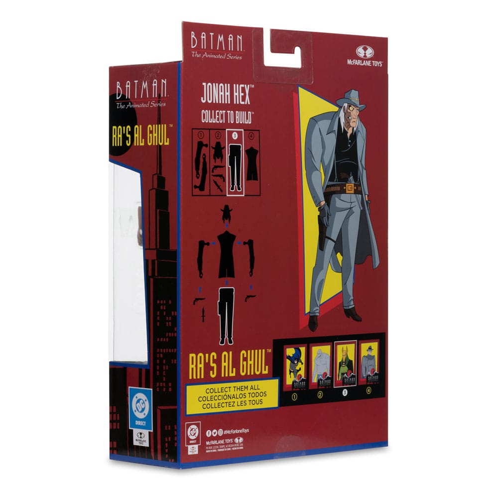 Batman: Den animerede serie DC Direct Build-A Action Figures Wave 5 Ras Al Ghul 15 cm
