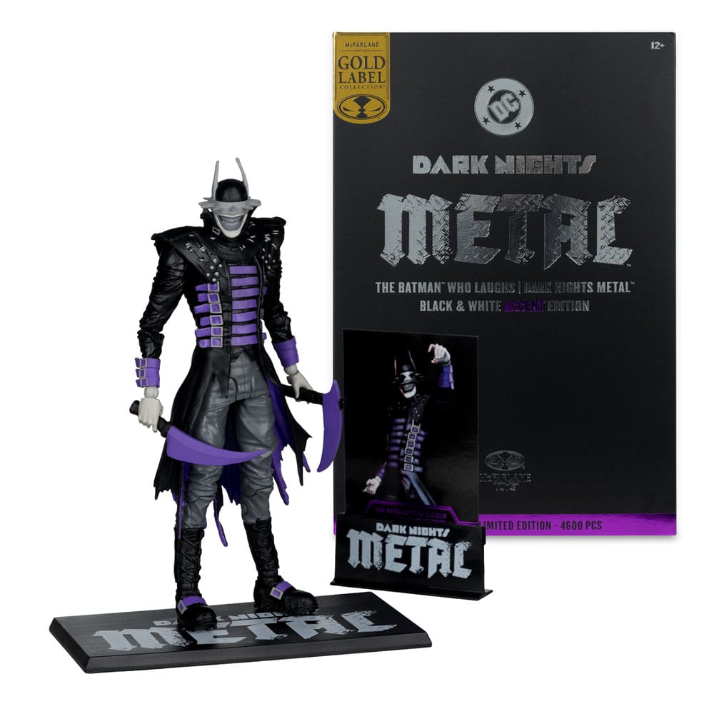 DC Multiverse Action Figur Batman Who Laughs (S/H med accent) (Gold Label) 18 cm