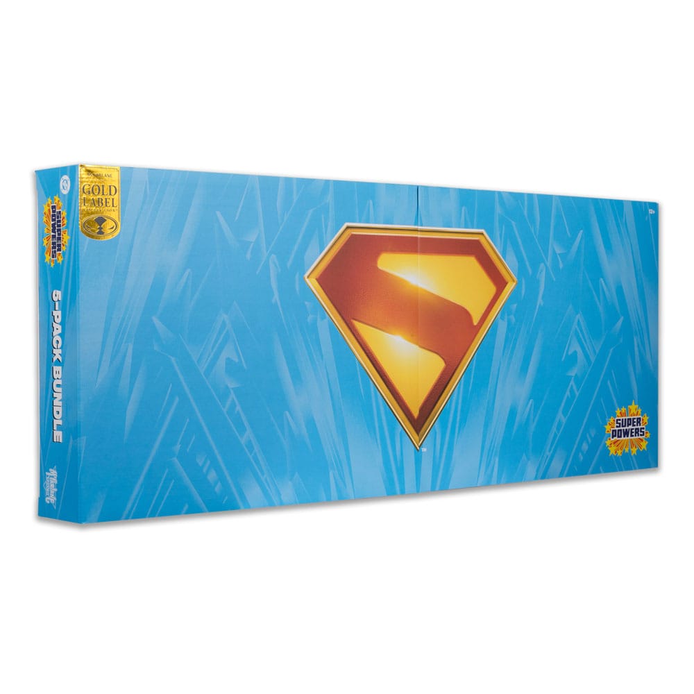Superman (2025) DC Direct Super Powers actiefiguren, 5-pack, gouden label, 11 cm