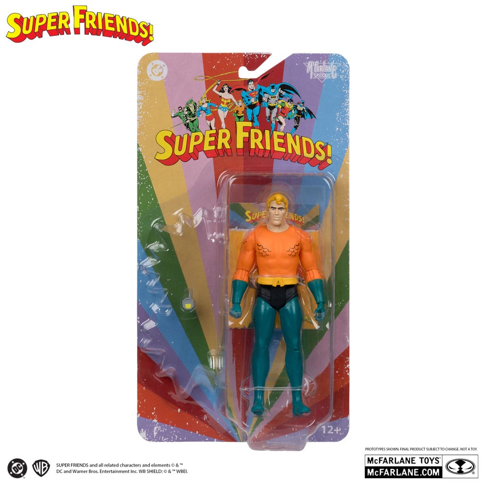 DC Retro Super Friends Action Figur Aquaman 15 cm