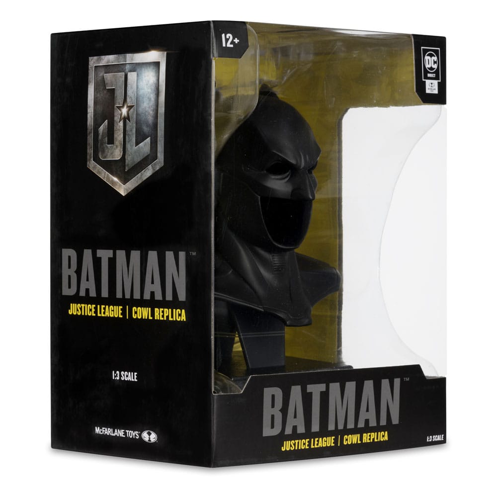 Batman DC Direct Mini Replica 1/3 Batman Cowl (Justice League taktik kıyafeti) 19 cm