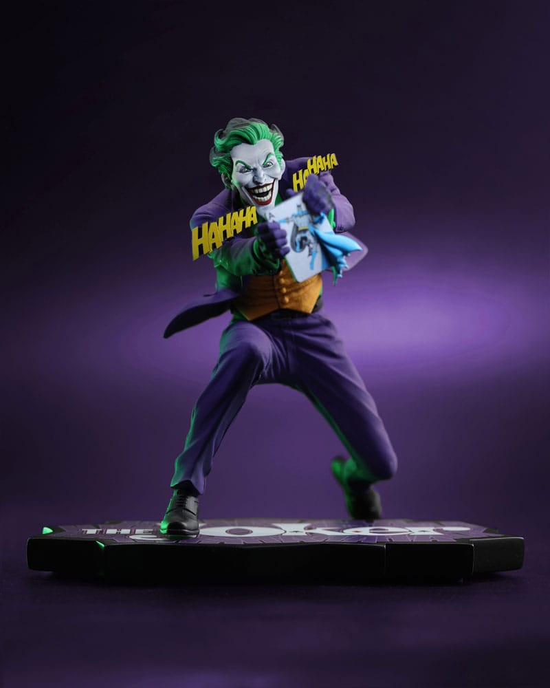 DC Upravljajte Joker: Purple Craze Statup 1/10 Joker Neal Adams 14 cm