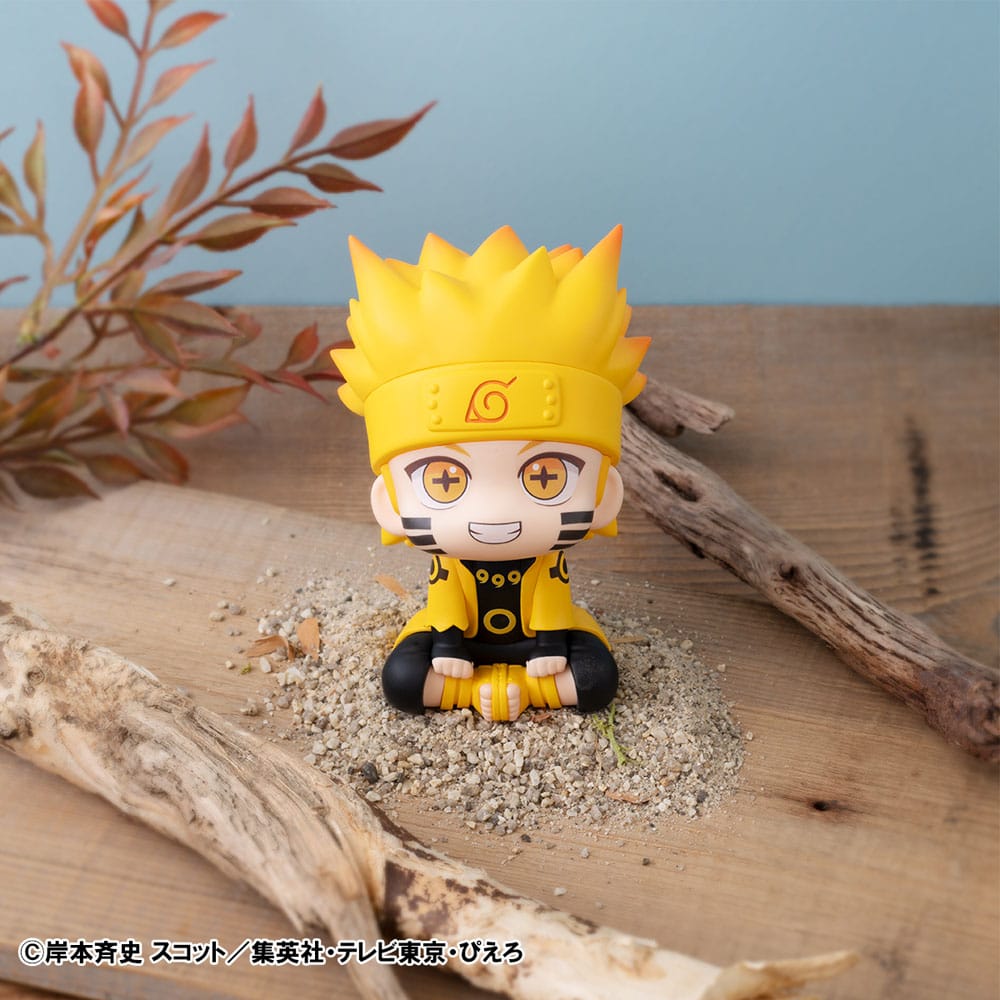 Naruto shippuden mira la estatua de PVC Naruto Uzumaki seis caminos Modo de sabio 11 cm