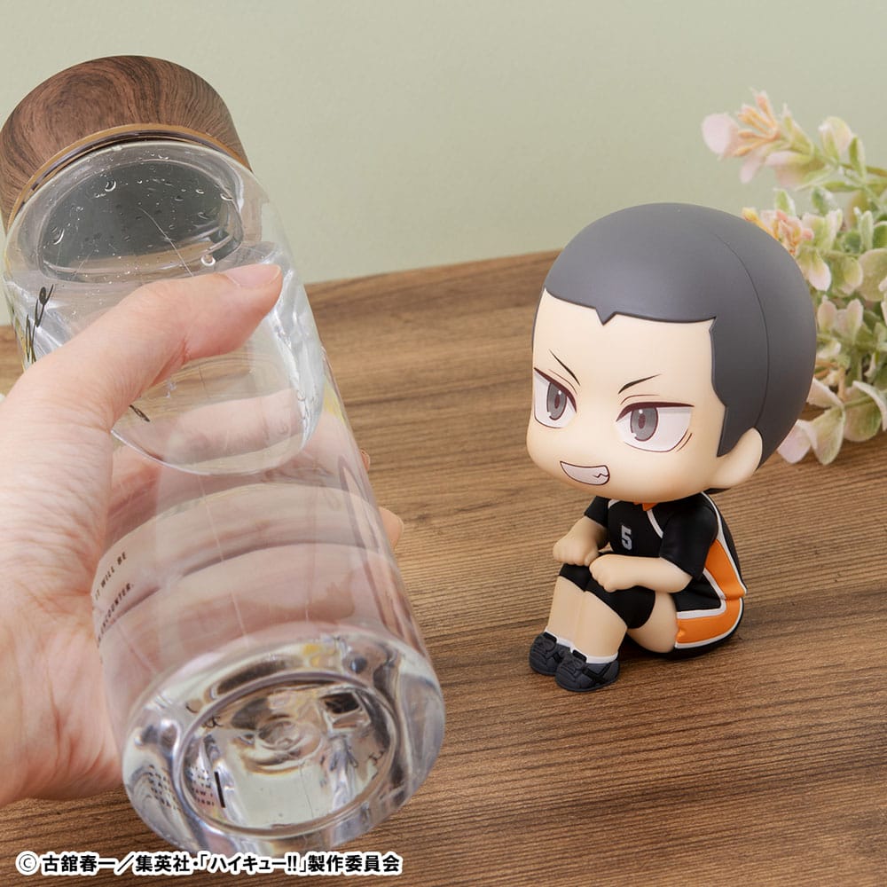 Haikyu !! Slå op PVC -statue Ryunosuke Tanaka Uniform Ver. 11 cm