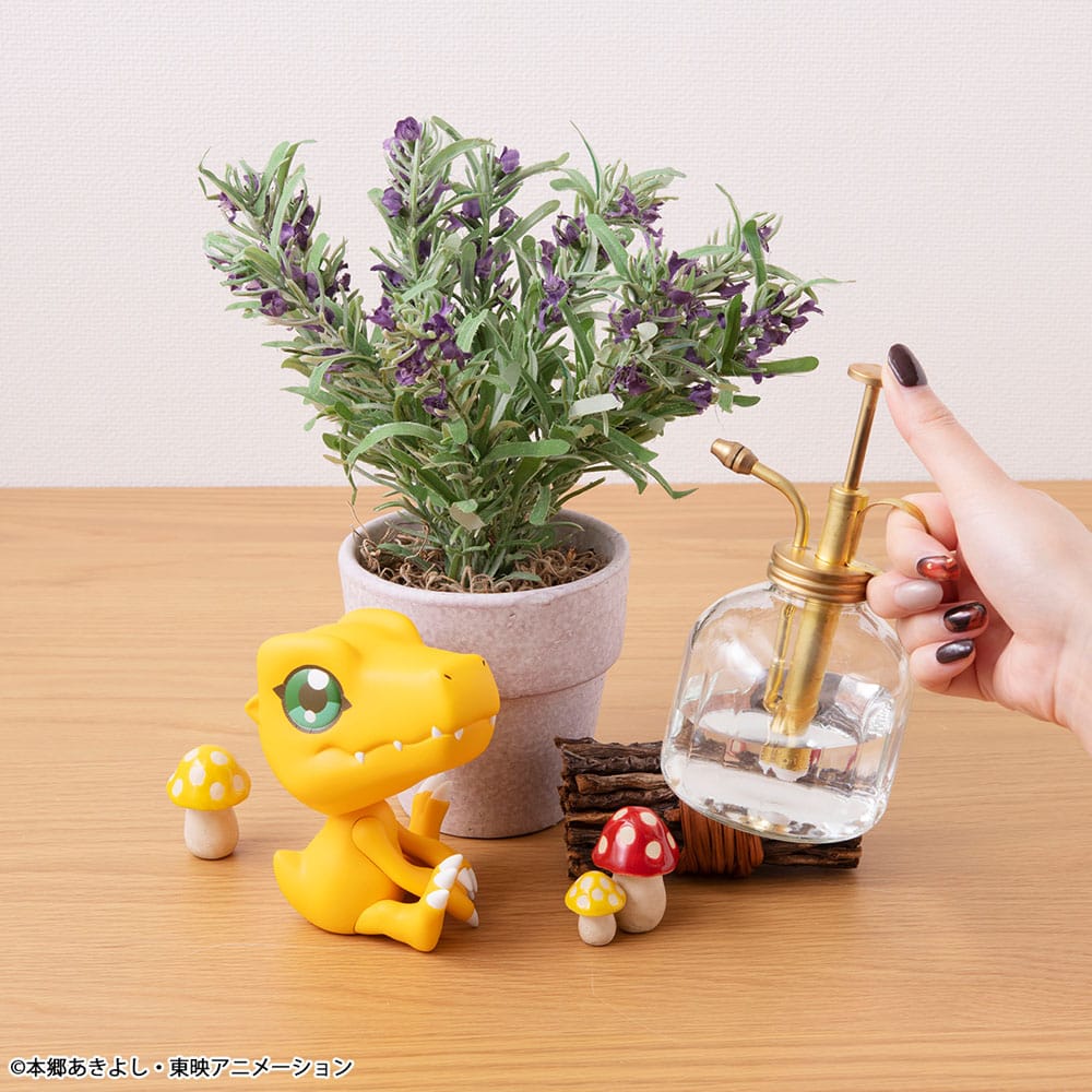 Estatua PVC Digimon Look Up Agumon 11 cm