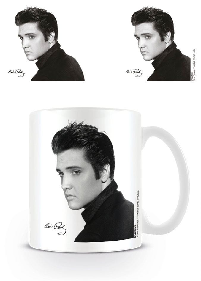 Elvis Presley mug portret