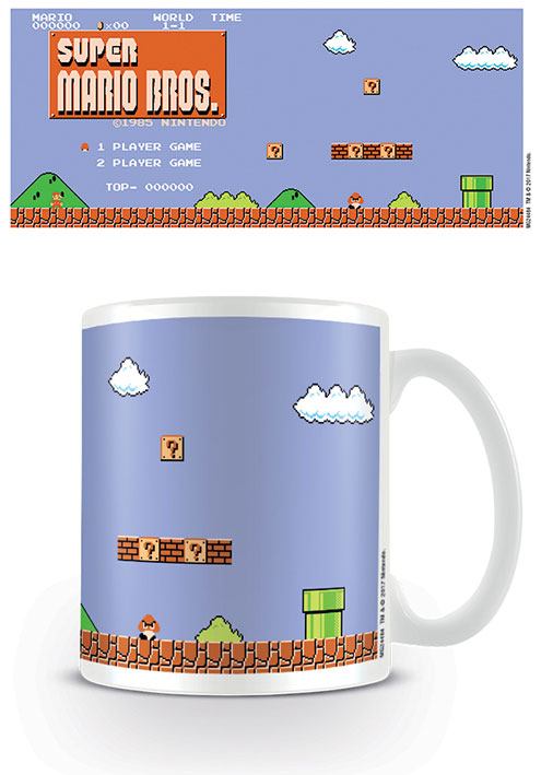 Super Mario Bros. Mug Retro Titre