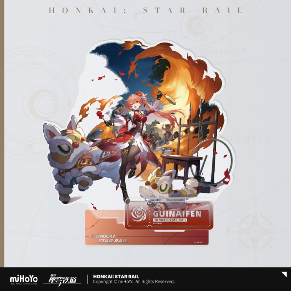 Honkai: Star Rail Path della serie Nihility Figura acrilica Guinaifen 19 cm