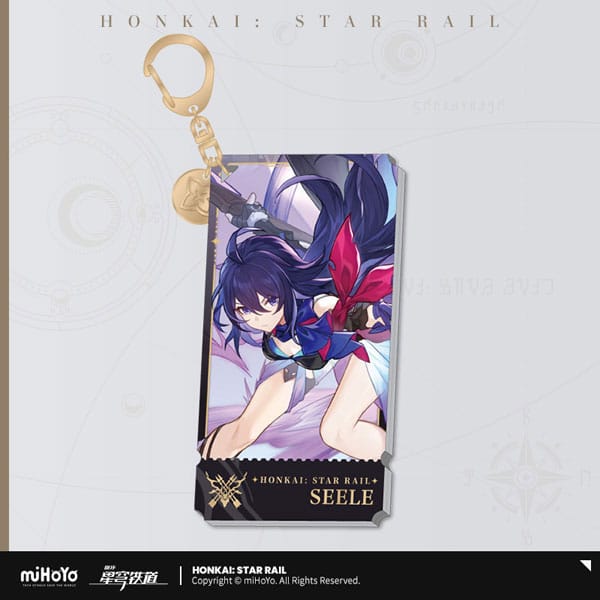 Honkai: Star Rail Charakter Acrylschlüsselketten Seele 9 cm