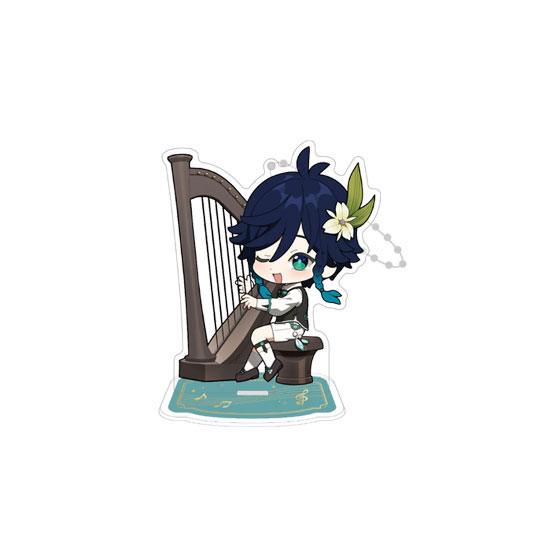 Genshin Impact Genshin Concert 2021 Figura acrílica y llavero Venti 9 cm