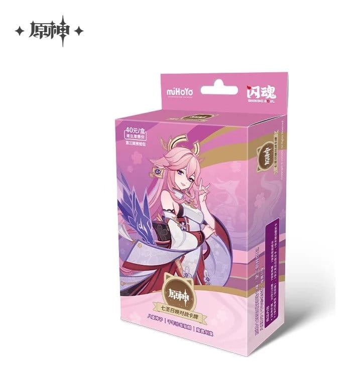Genshin Impact Trading Card Game Series 03 Pre-Build Starter Deck 05 Yae Miko *kinesisk version*