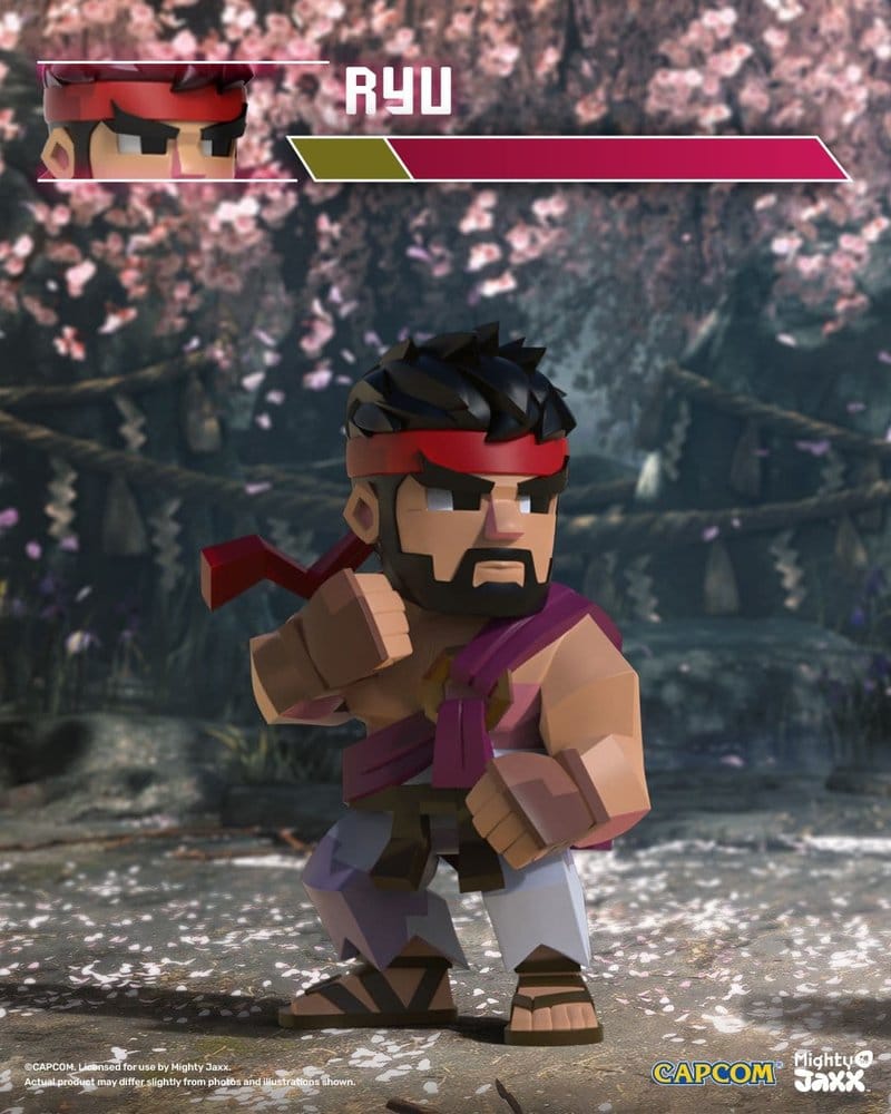 Arcade: Capcom Street Fighter Series 4-tommers vinylfigur Blind Box Display (6)