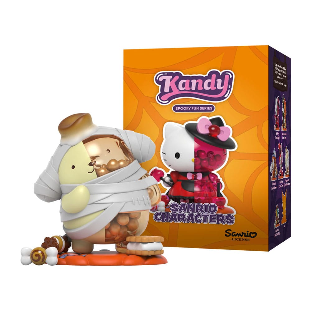 Kandy X Sanrio Blind Box Ft. Jason Freeny Collection Series 4 (Spooky Fun) Display (6)