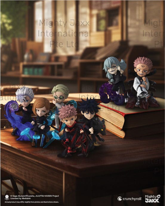 Jujutsu Kaisen: Kwistal Fwendz - Battle Ready Series Series da 4 pollici Figura Blind Box Assortment (6)