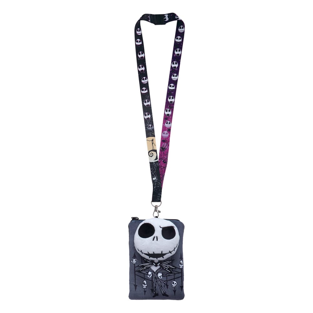 Nightmare Before Christmas Lanyard Jack Deluxe con supporto per cartoncino