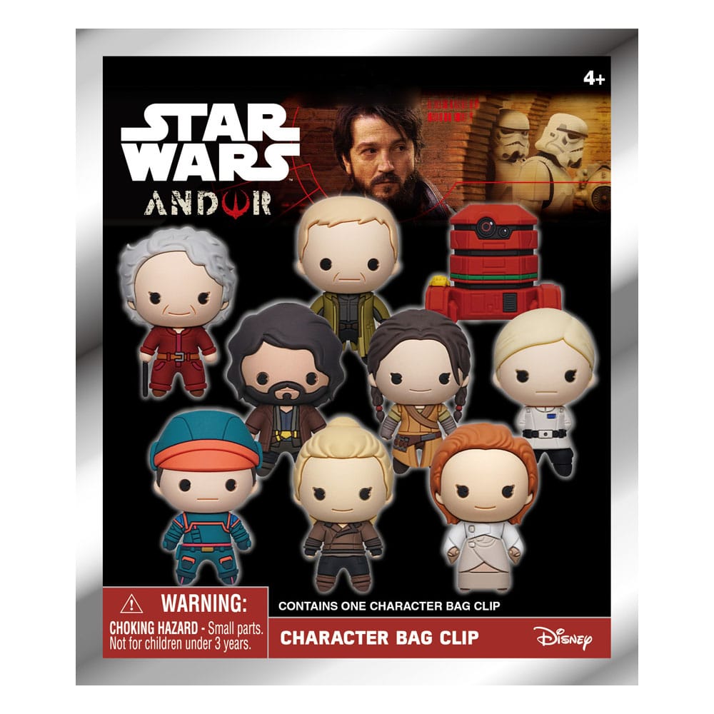 Clip per sacchi in schiuma 3D di Star Wars e display (24)