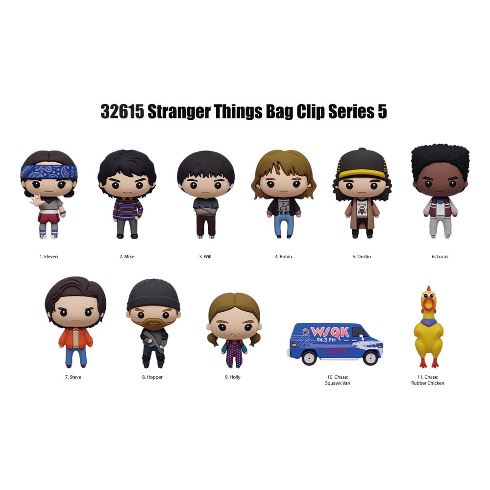 Stranger Things 3D skumtaskeclips Series 5 Display (24)
