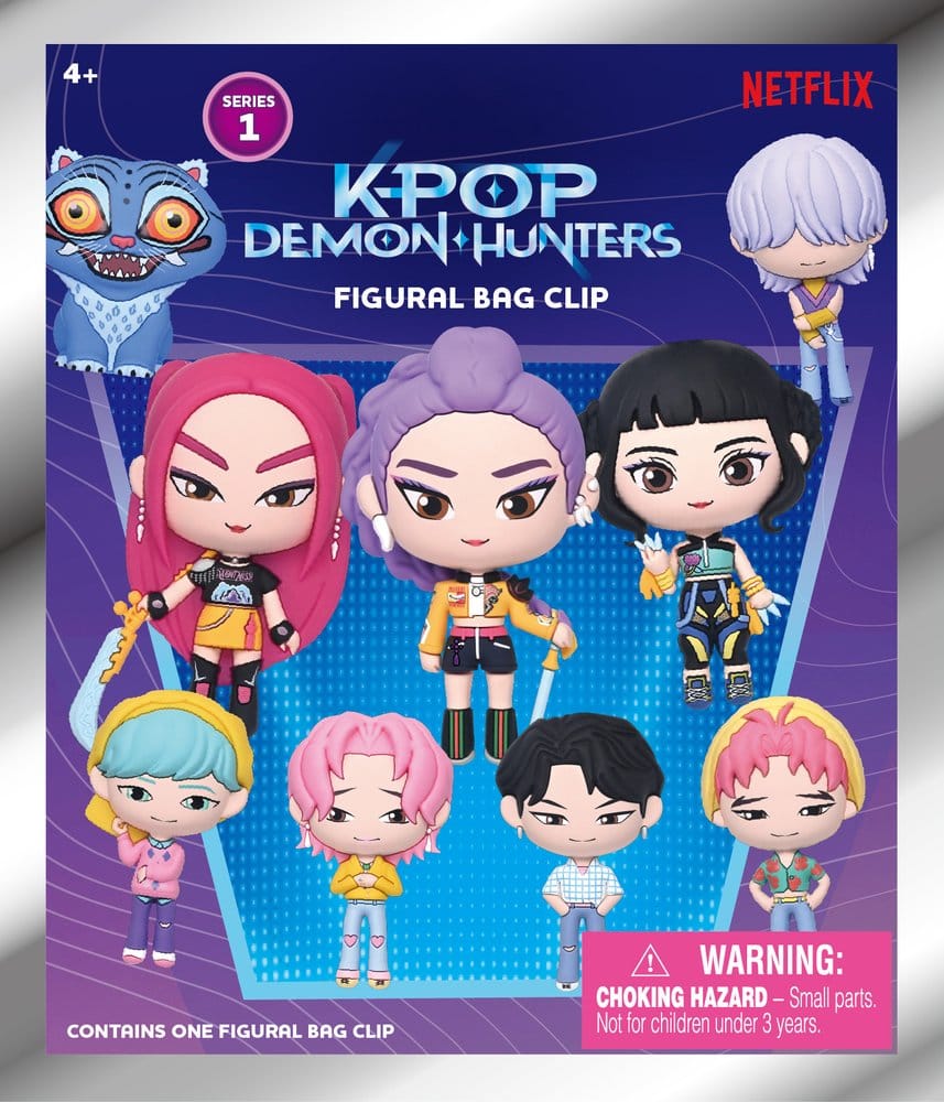 K-Pop Demon Hunter 3D Clips para bolsas de PVC Serie 1 Pantalla (24)