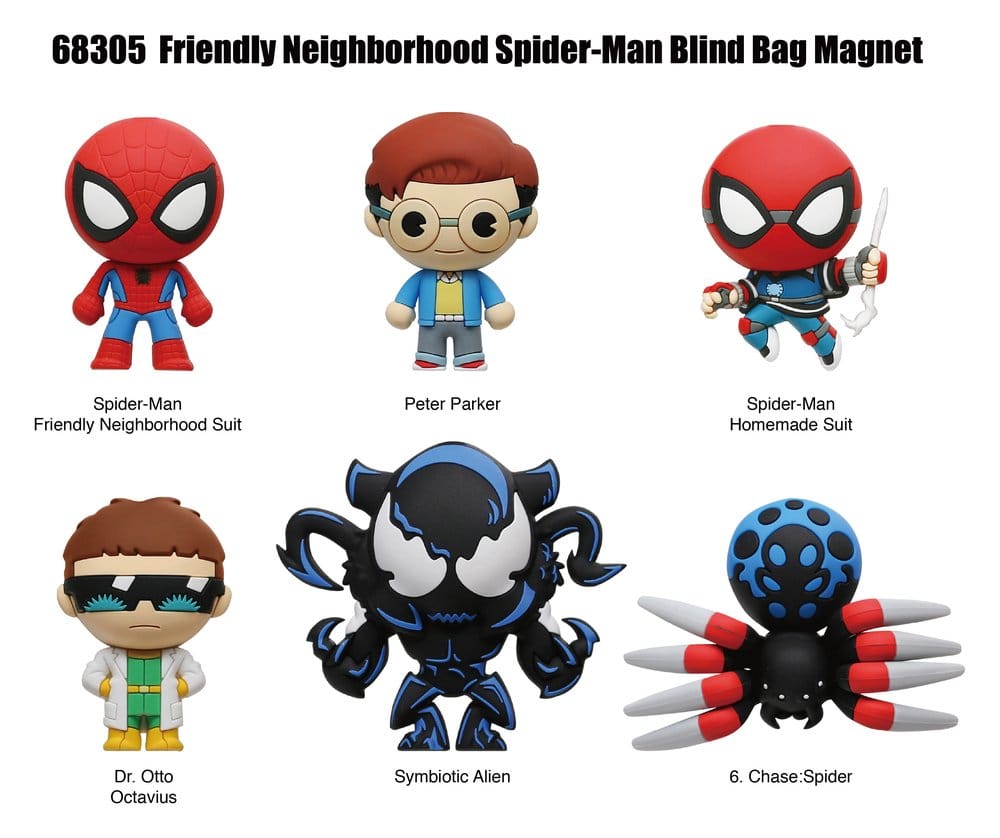 Spider-Man Magnets Blindpack Display (12)