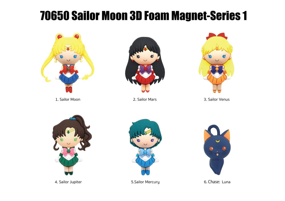 Sailor Moon Magnets Blindpack Serie 1 Display (12)