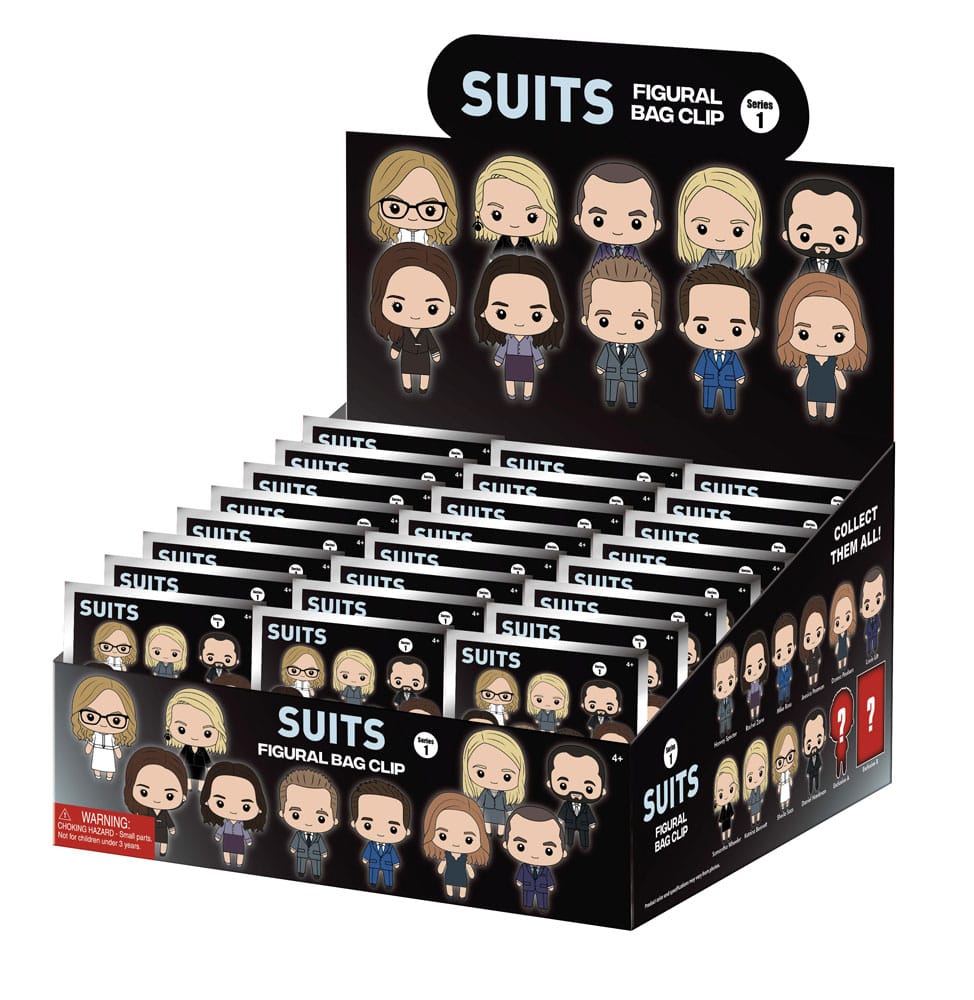 Affichage des clips de sac PVC 3D Suits (24)