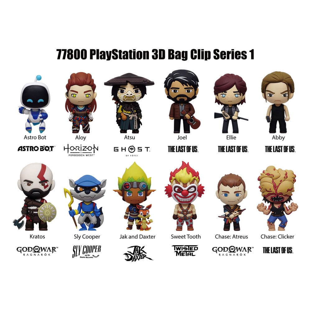 Clip per sacchetti in schiuma 3D per PlayStation Serie 1 Display (24)
