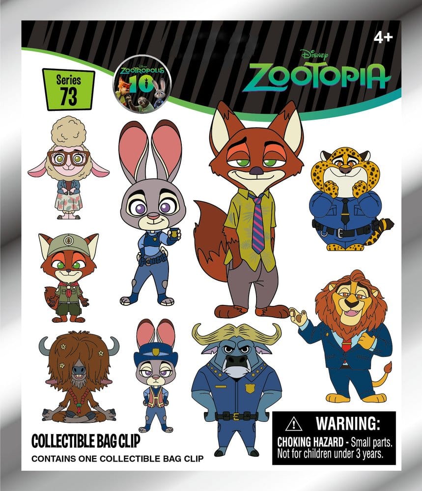 Zootopia 3D skumtaskeclips Serie 73 Display (24)