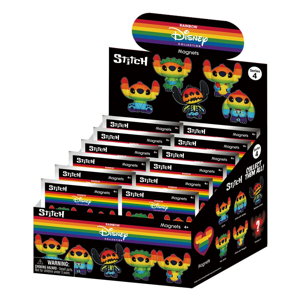 Lilo & Stitch 3D Magnet Series 4 Display (12)