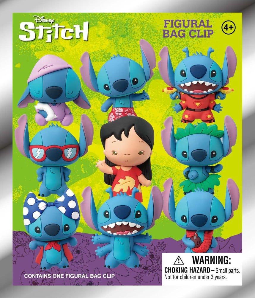 Display 1 Serie 1 di Lilo & Stitch 3D PVC Bag Clips 1 (24)